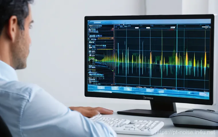 소음진동기사 실기 대비법 - **Prompt:** A highly detailed, realistic photograph of a male or female acoustic engineer, approxima...